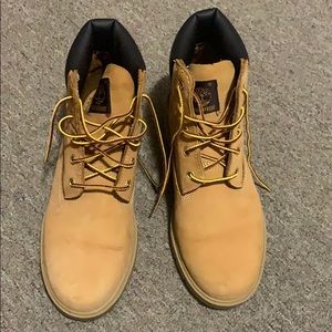 Tan Timberland Boots